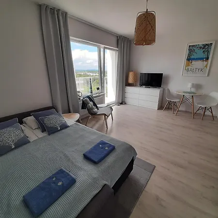 Seaview Blisko Plazy Z Widokiem Na Morze Baltica Towers Apartamento