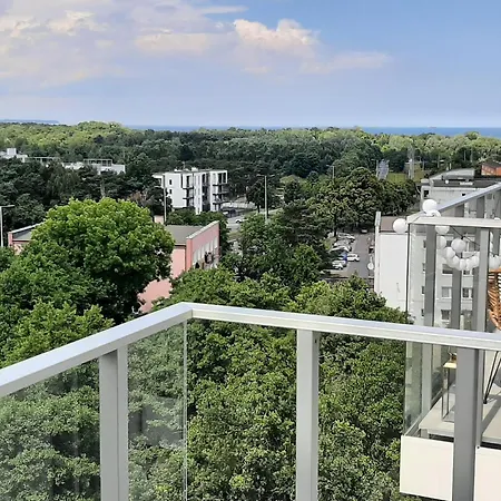 Seaview Blisko Plazy Z Widokiem Na Morze Baltica Towers Гданьск